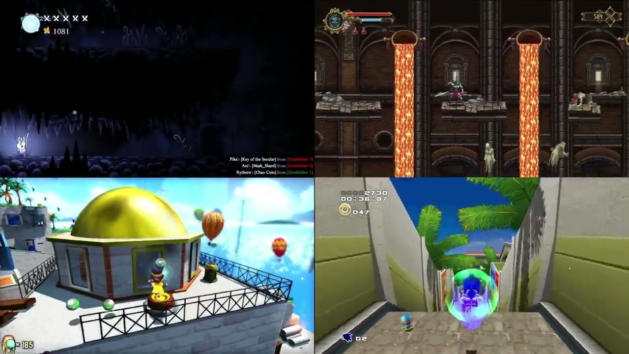 4 player multiworld Randomizer with Deathlink (Archipelago)