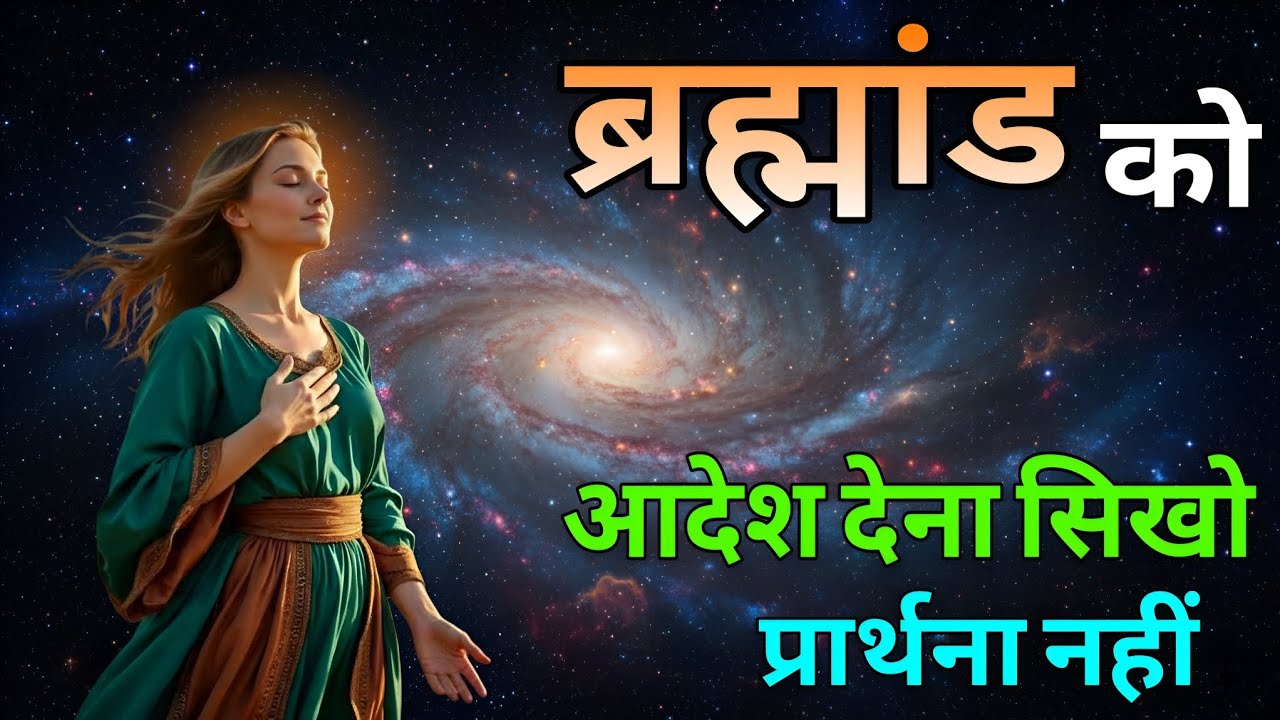 ब्रह्मांड को आदेश देना सीखो, प्रार्थना नहीं || Secret of Manifestation #universe 