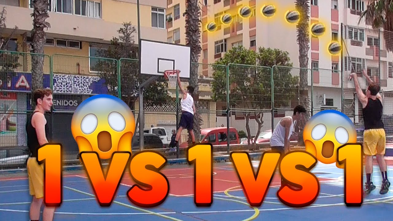 EL 1vs1vs1 de la MUERTE con AMIGOS *baloncesto*
