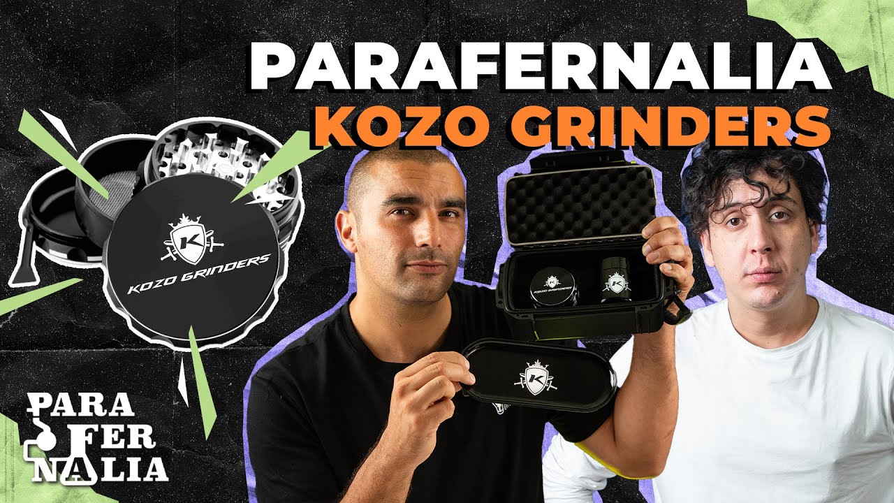 PROBANDO EL MOLEDOR OFICIAL DE KOZO GRINDERS