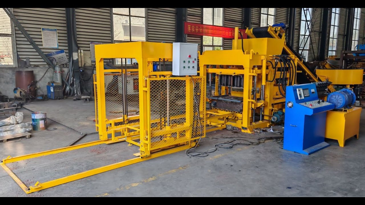 fully automatic hydraulic block making machine to produce 4 inch 6inch  8 inch size hollow block