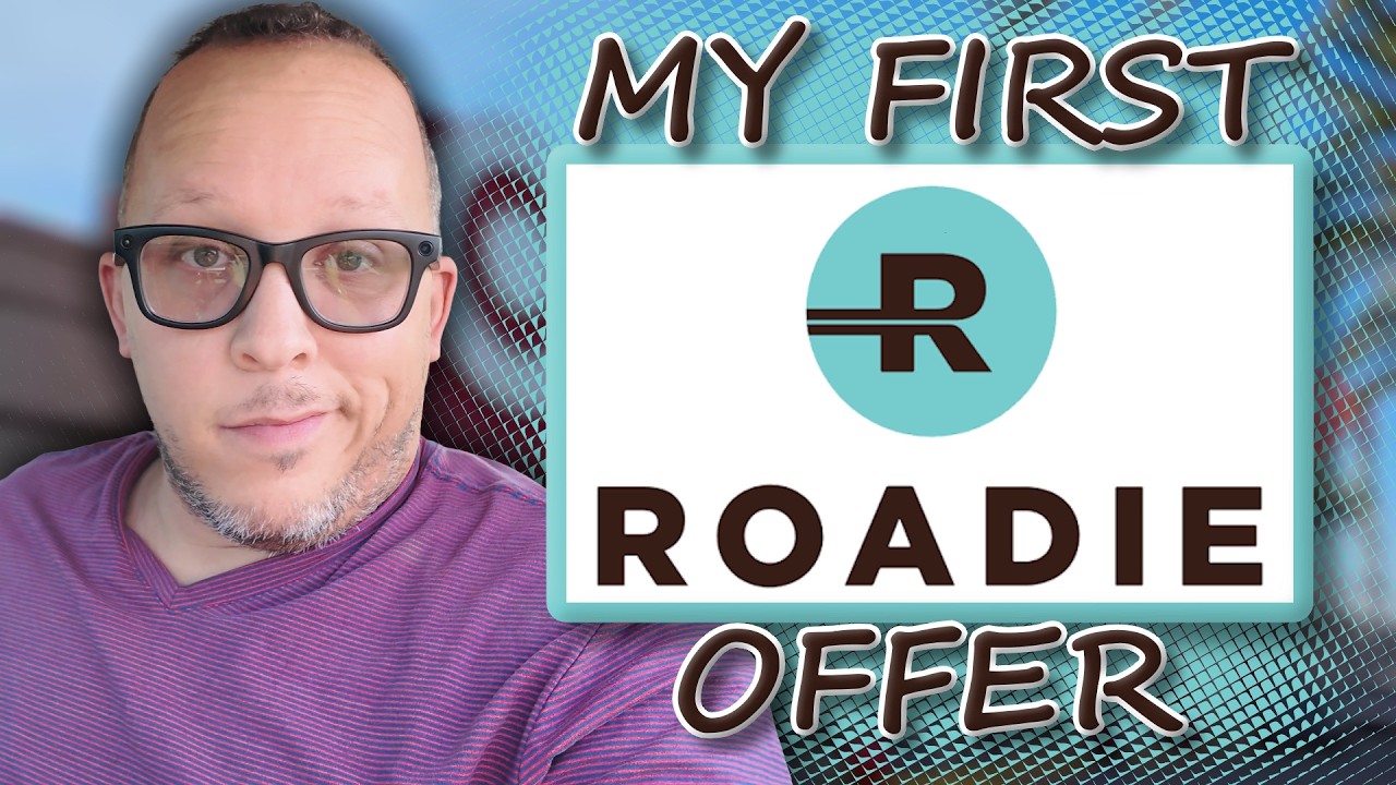Мой первый заказ в Roadie! Как всё прошло? Влог о работе на доставке