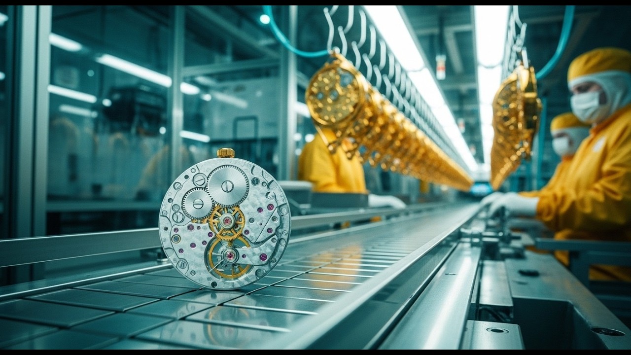 Luxury Watch Manufacturing Process Inside Unseen F