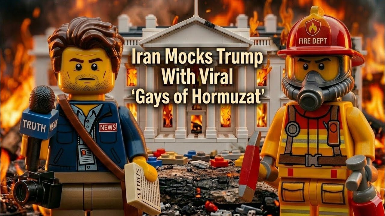 Iran Mocks Trump With Viral 'Gays of Hormuz' Blockade Song Explained | Iran Lego Animation