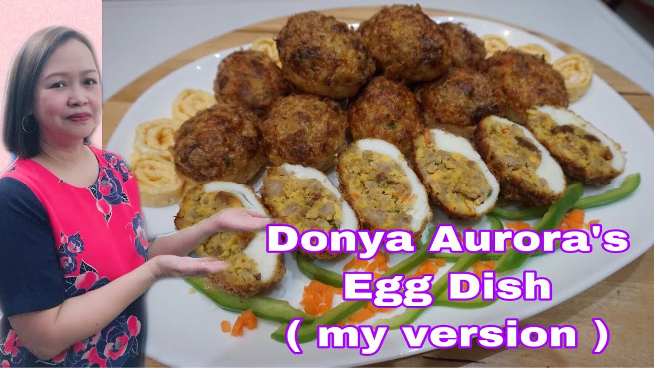 DONYA AURORA'S popular EGG DISH - #bersyonko