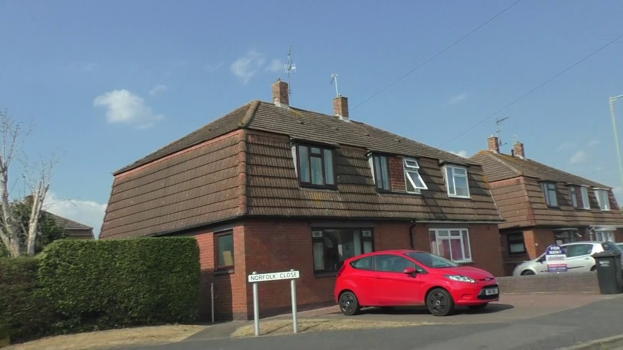 Driving Around Dines Green Estate, Worcester, Worcestershire, England 6th July 2018
