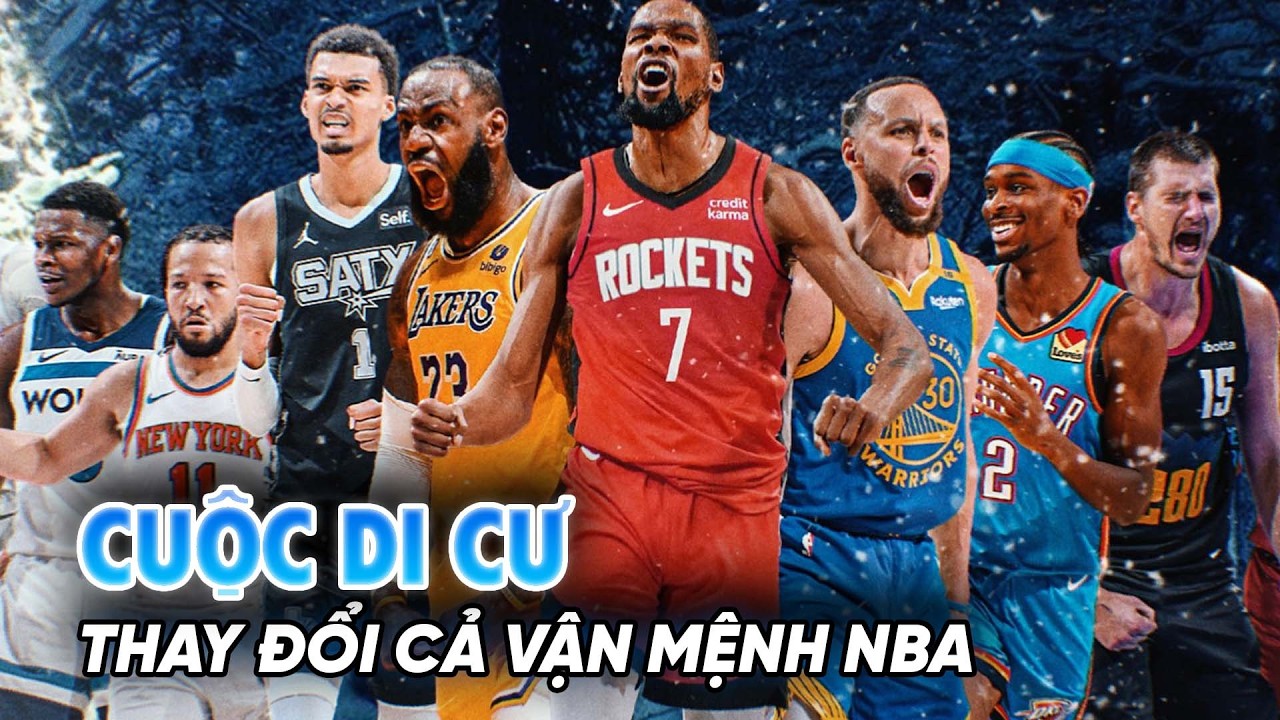 NBA mở rộng, một đội phải ra đi: Cuộc di cư c&oacute; thể thay đổi cả vận mệnh