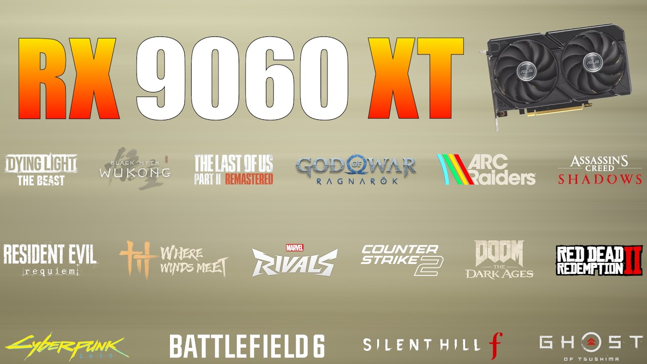 Is RX 9060 XT Good Enough for 1440p Gaming? Ultimate Game Test