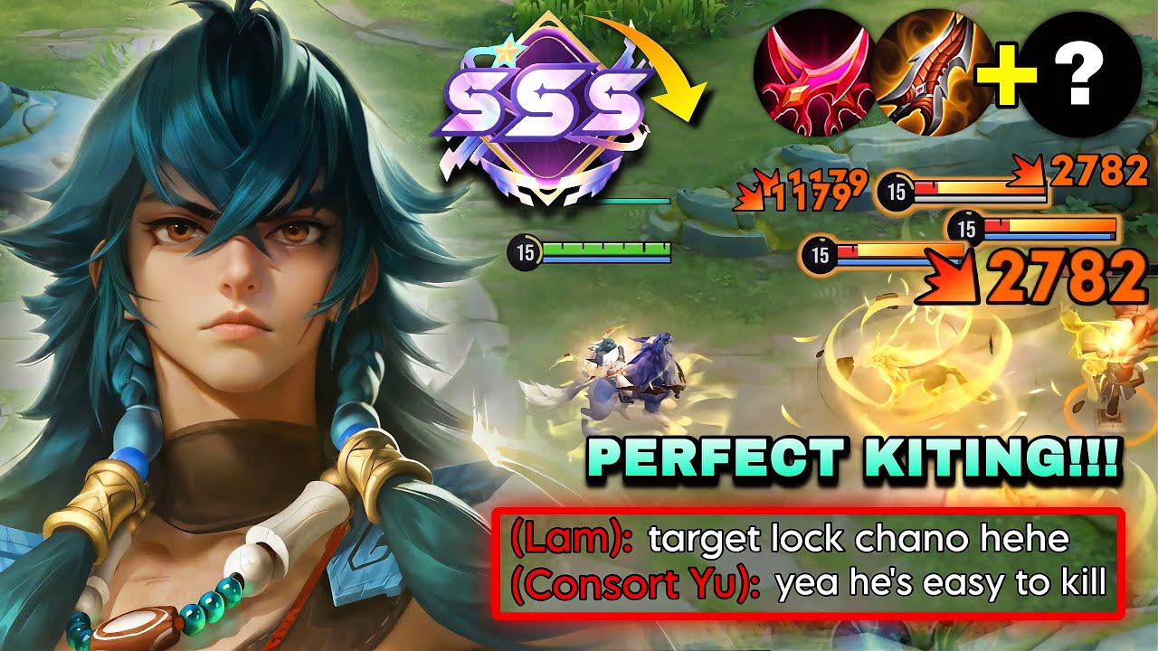 TOP 1 CHANO PERFECT KITING DOMINATES IN GRANDMASTER RANK! | HONOR OF KINGS