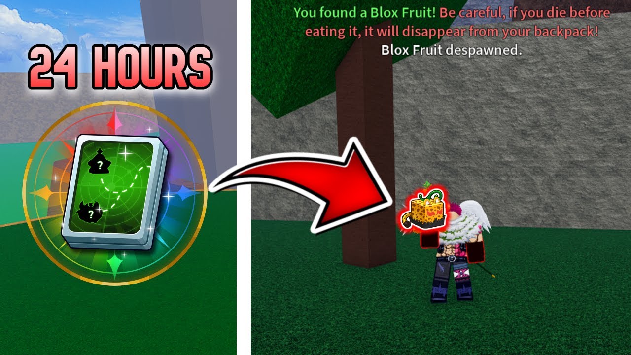 Я использовал FRUIT NOTIFIER в течение 24 часов в Bloxfruits #roblox