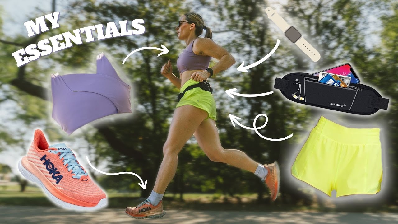 MY RUNNING ESSENTIALS | Shorts, shoes, belt & more
