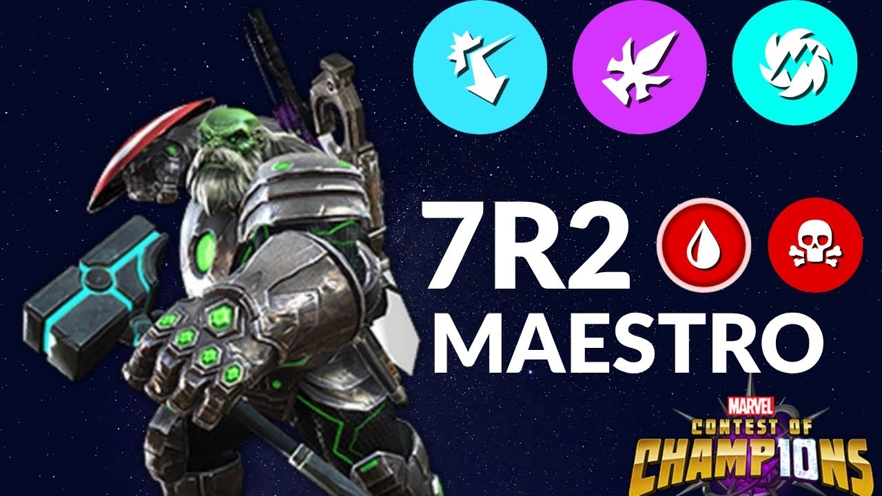 MCOC ÖZEL İSTEK ÜZERİNE 7 R2 MAESTRO GAMEPLAY 