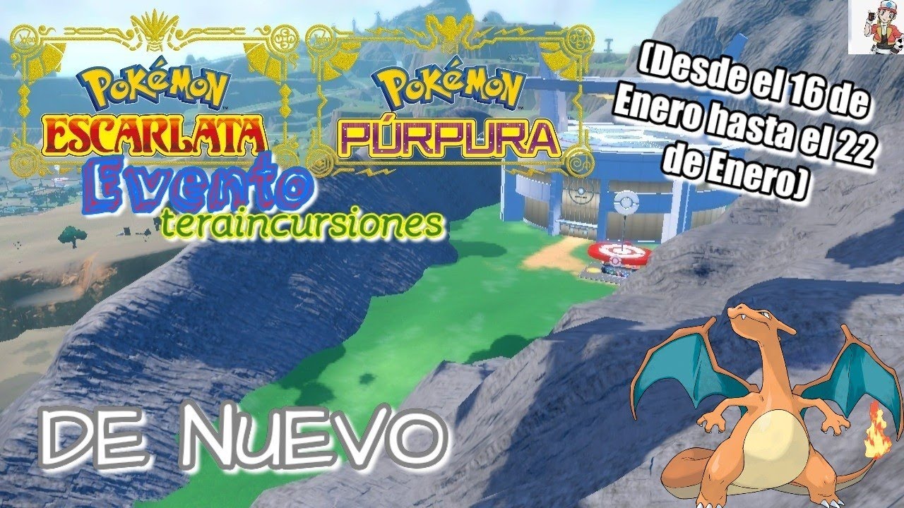 Pokémon Escarlata/Púrpura: Evento Teraincursiones - Charizard llega de nuevo