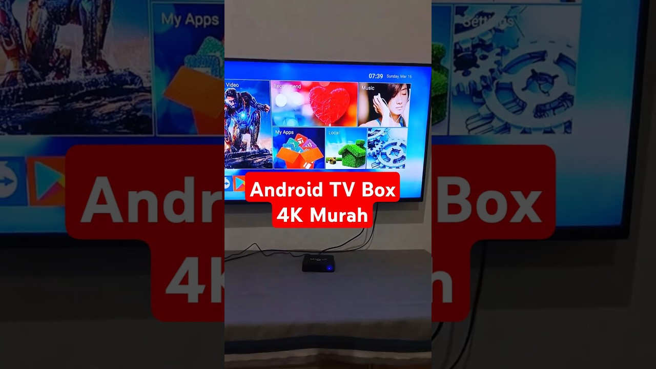 MXQ PRO Android TV Box 4K HD Smart TV