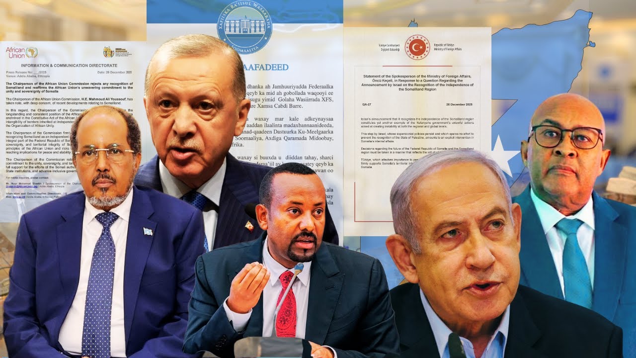 DEG DEG: Xiisadda aqoonsiga S/land oo weji cusub yeelatay & MD Xasan Sh oo qaadaya talaabo uu...