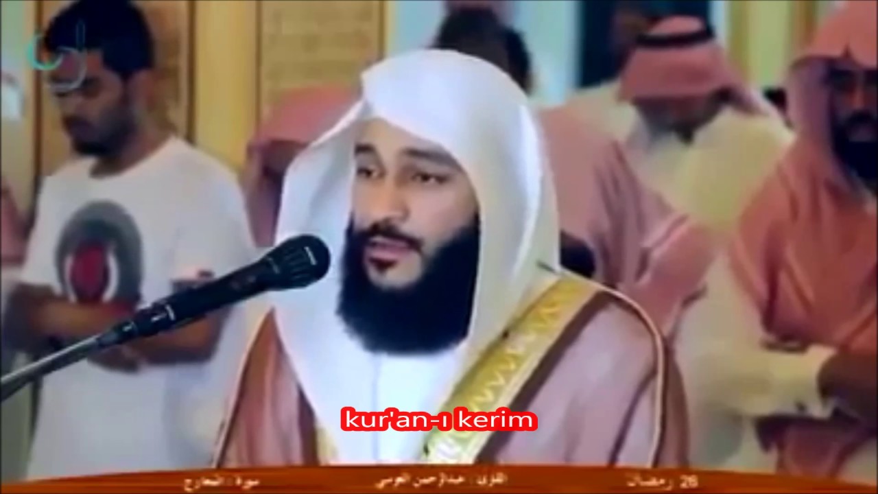 Ancak Allah Aşkı ile Yanan Bir Kalp b&ouml;yle Okur Kur'anı!