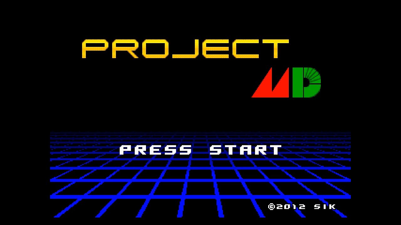 Mega Drive Longplay - Project MD [Homebrew]