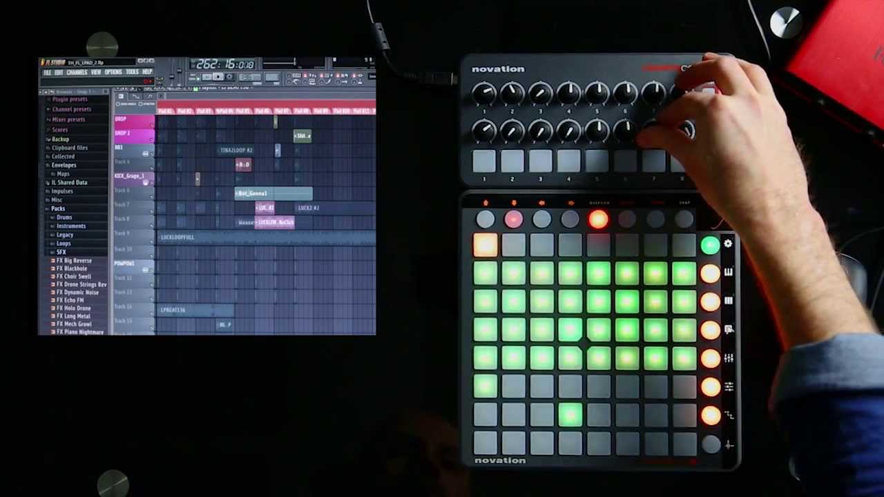 Novation // Launchpad & Launch Control FL Studio Live Performance