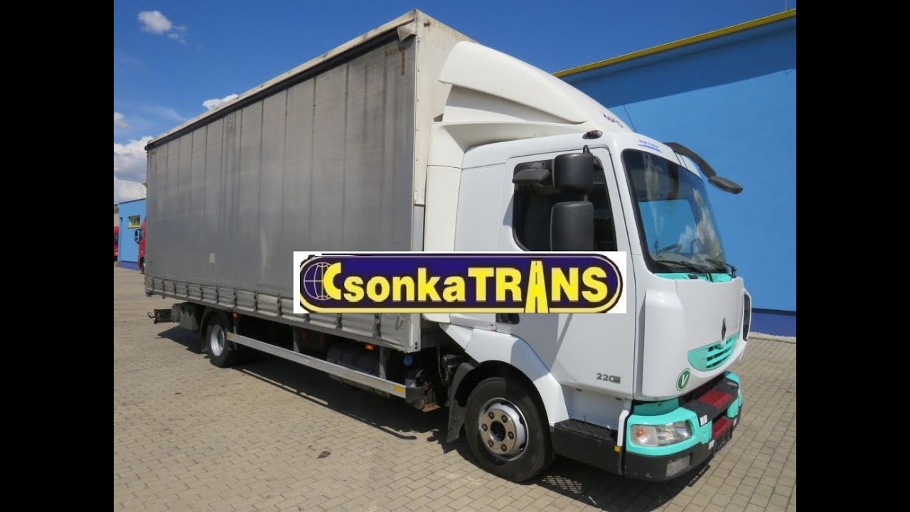 RENAULT MIDLUM DXI 220*EURO 5*Manual*Pritsche 7,3 m