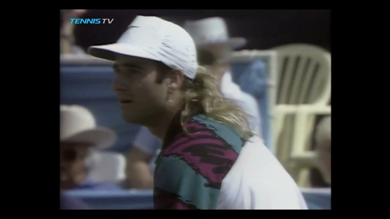 Toronto 1992 F Agassi vs Lendl
