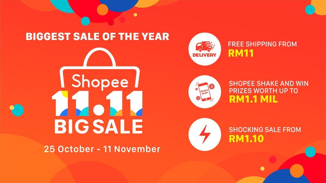 Shopee 11.11 Big Sale TVC 2018