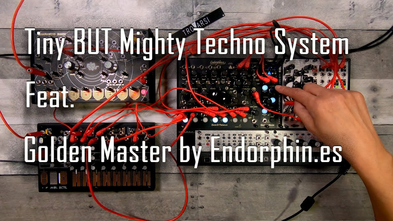 Tiny BUT Mighty Techno System feat. Golden Master by Endorphin.es - Patch Walkthrough and JAM!
