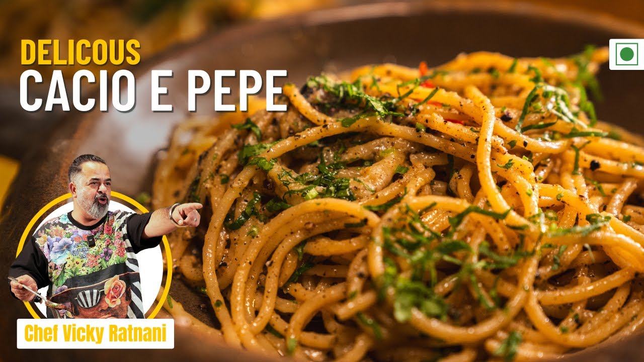 Delicious Italian Cacio e Pepe Recipe | Discover This Game-Changing Pasta Secret | Vicky Ratnani