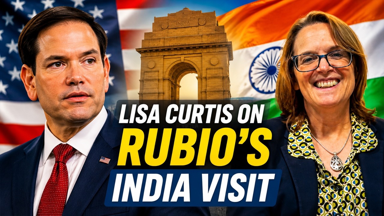 Lisa Curtis on Rubio&rsquo;s India Visit  | India Abroad&reg;