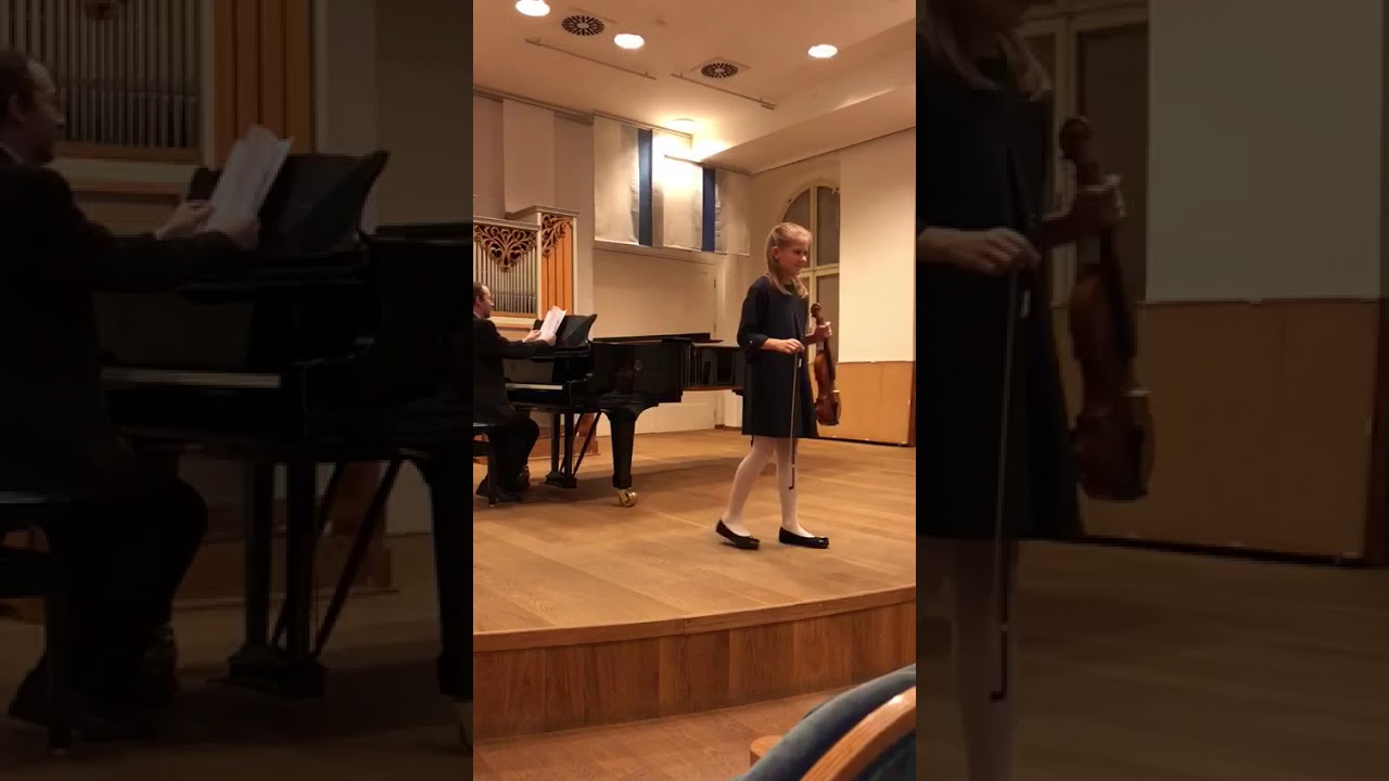 Koncertino D-dur, J. Faust, violin