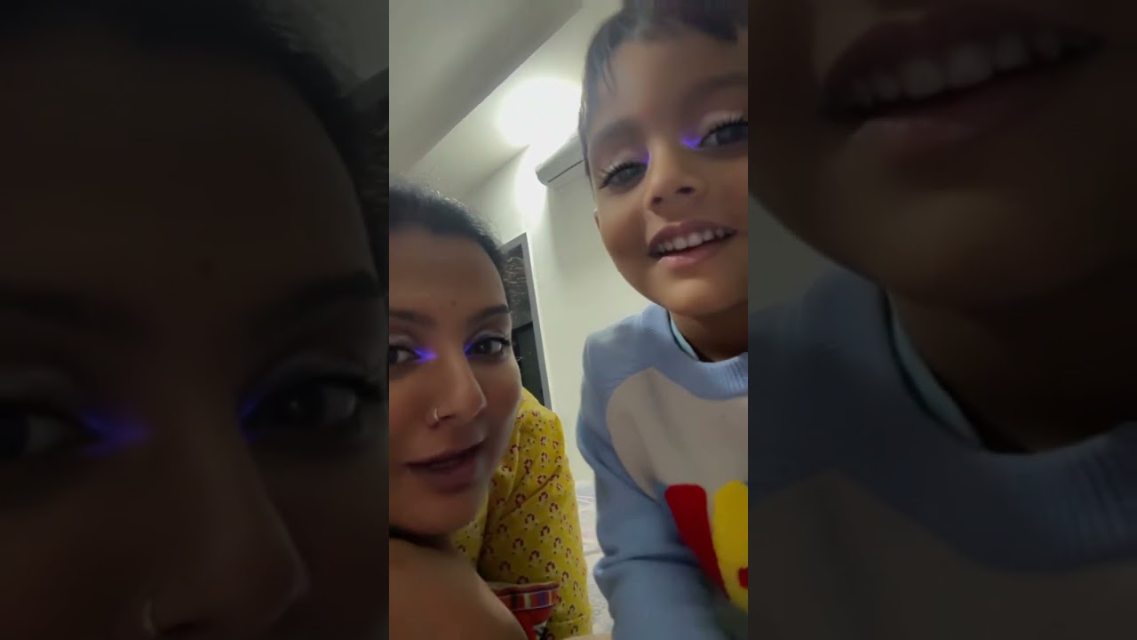 3 yr old baby commenting on Snapchat makeup filter | make up nahi mapuck | filter era | cute baby