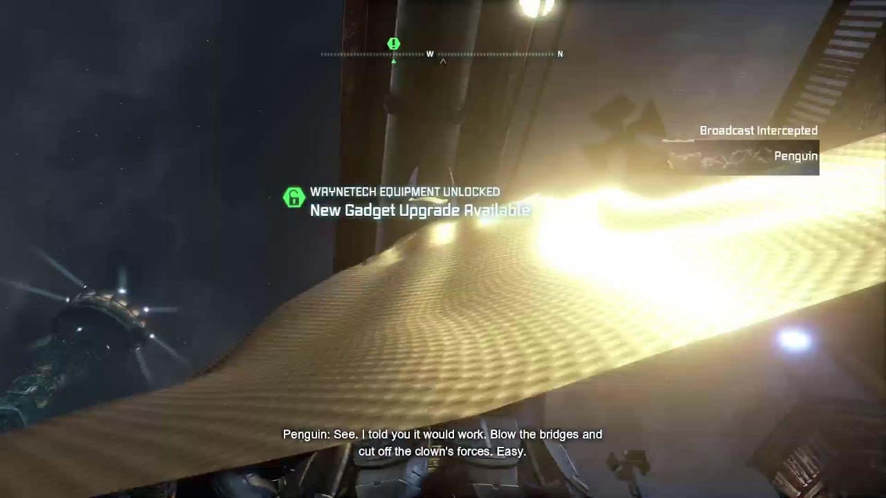 Playing batman Arkham City