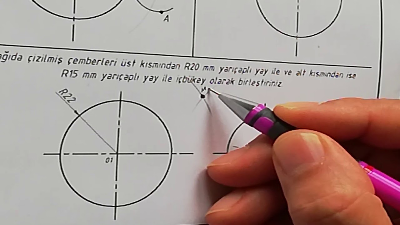 Teknik Resim Geometrik çizimler
