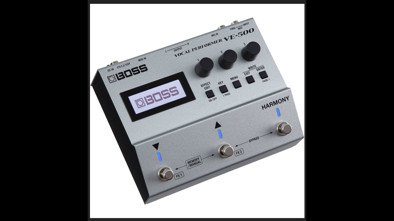 Boss VE-500 User Interval Effect
