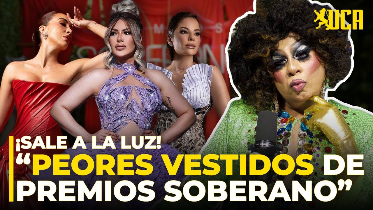 INSÓLITO! Nombran a GABI DESANGLES de tener el vestido MÁS PELIGROSO de PREMIOS SOBERANO!