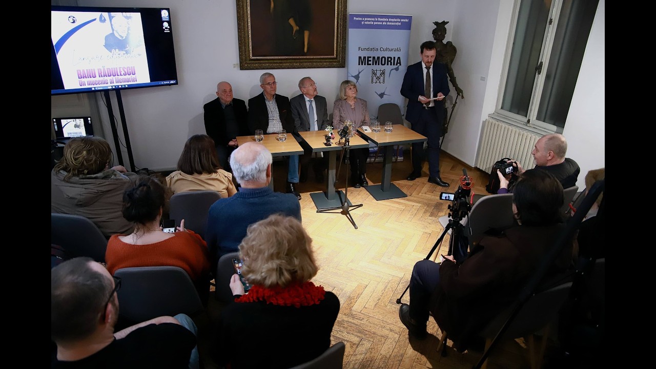 Lansarea volumului „Banu Rădulescu. Un mucenic al Memoriei”