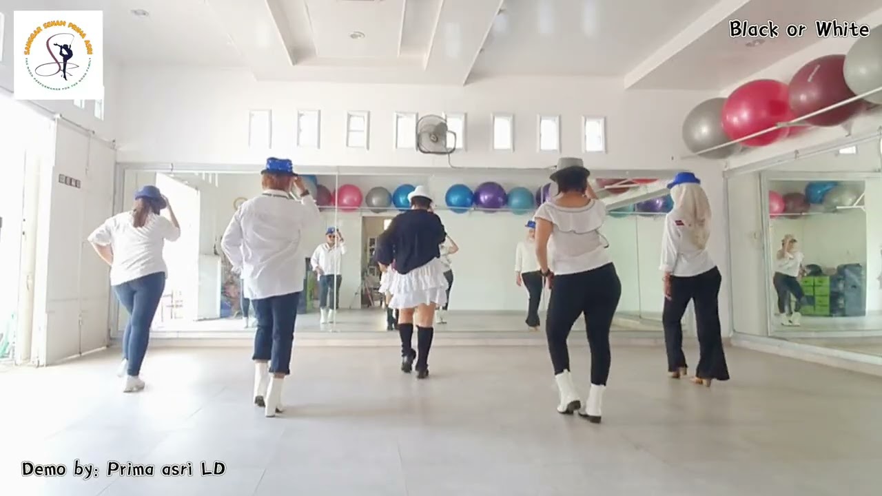 Black or White 2025 - Line Dance - by S.S Prima Asri - Agust '25