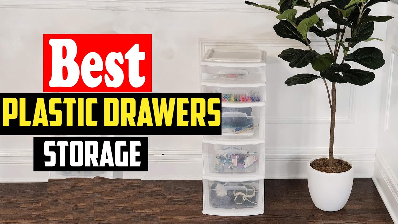 ✅Top 10 Best Plastic Drawers Storage For 2024