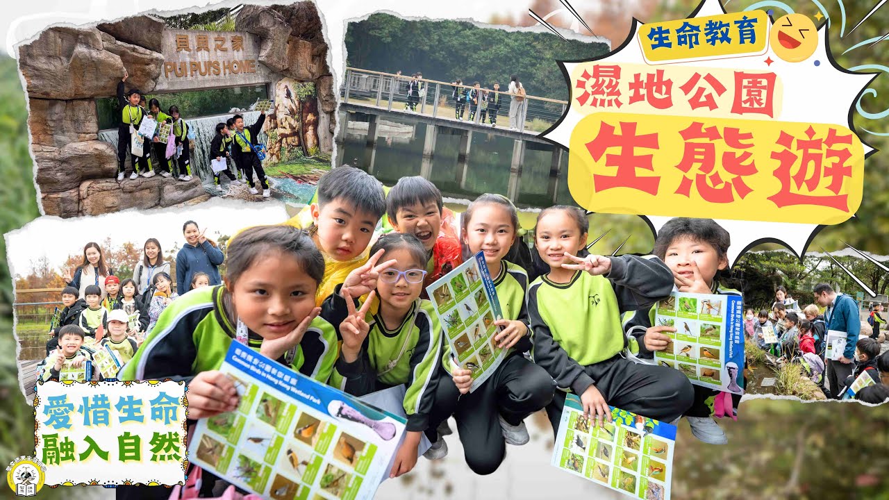 【 小文的每一天．濕地公園生態遊 2025】聖文德天主教小學 校園花絮