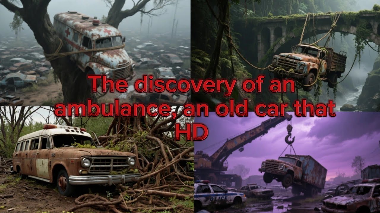 Nature Exploring | Abandoned ambulance  an old car that