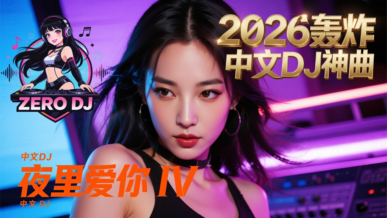 2026 飙车重低音DJ神曲🔥《夜里爱你E4》嗨翻全场！| 中文蹦迪串烧 | 夜店洗脑神曲 | 爆火EDM派对合辑 | Chinese DJ Remix