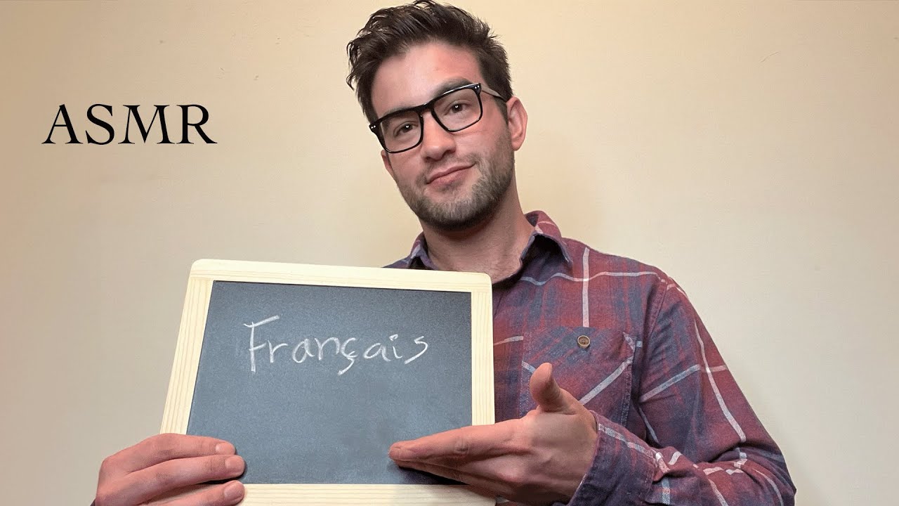 ASMR | French Tutor 🇫🇷 | Private Lesson 👨🏻‍🏫