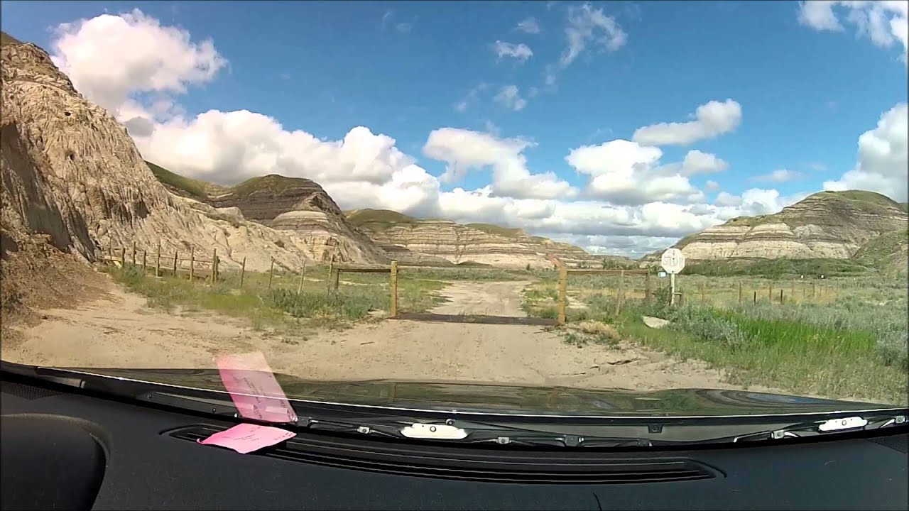 Driving Calgary to Drumheller