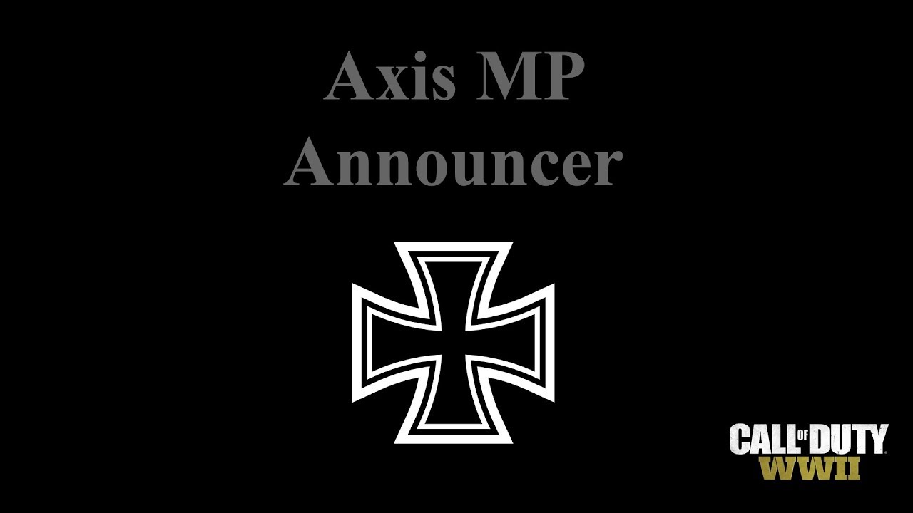 COD WW2 -- Axis MP Battlechatter