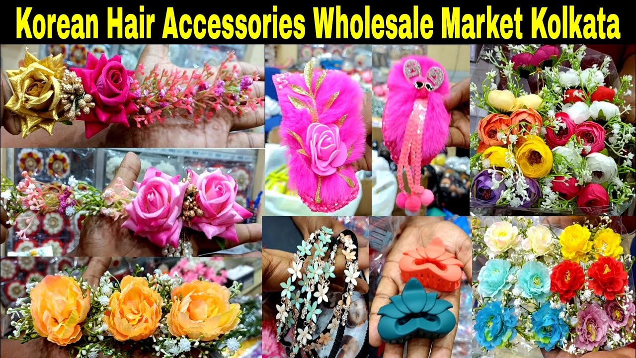 Korean Hair Accessories Supplier in Kolkata, Clip, Hair Ban, Korean Clip, Hair Accessories Wholesale