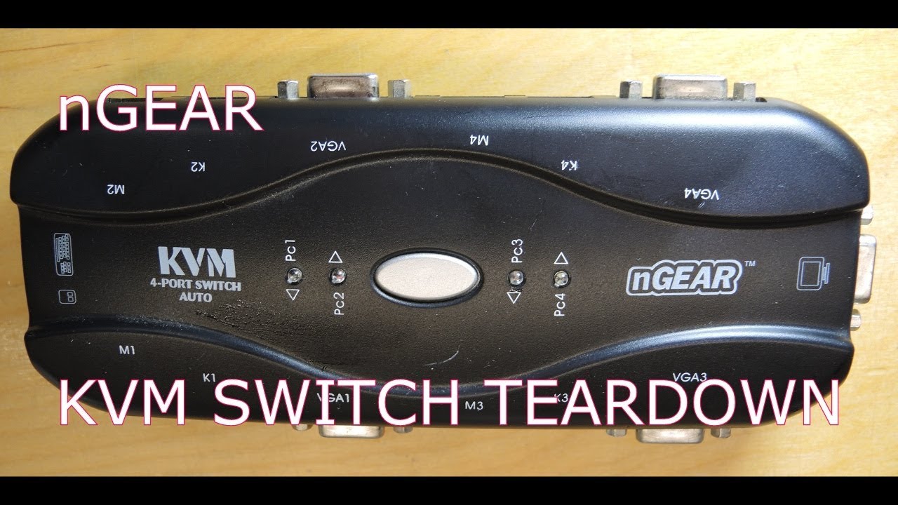nGEAR KVM TEARDOWN: REVERSE ENGINEERING A LOOK AT SOME  SILICON DIES