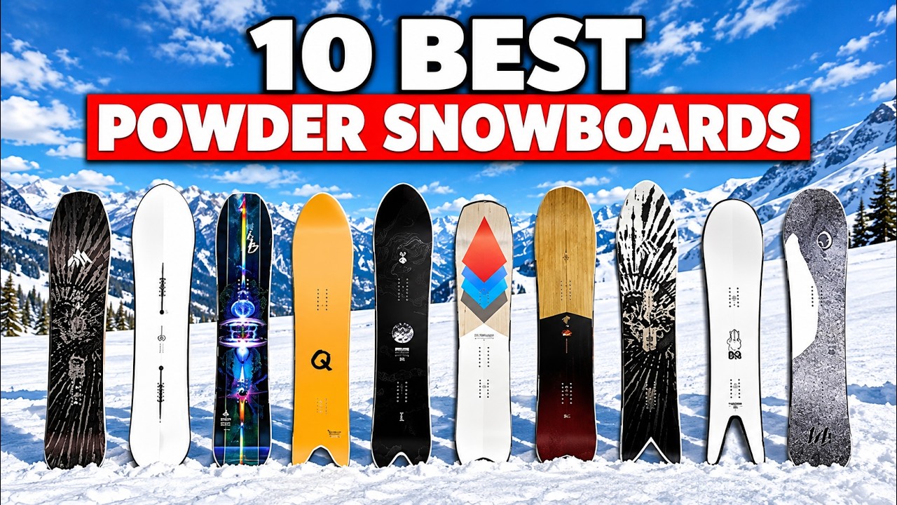 10 Best Powder Snowboards