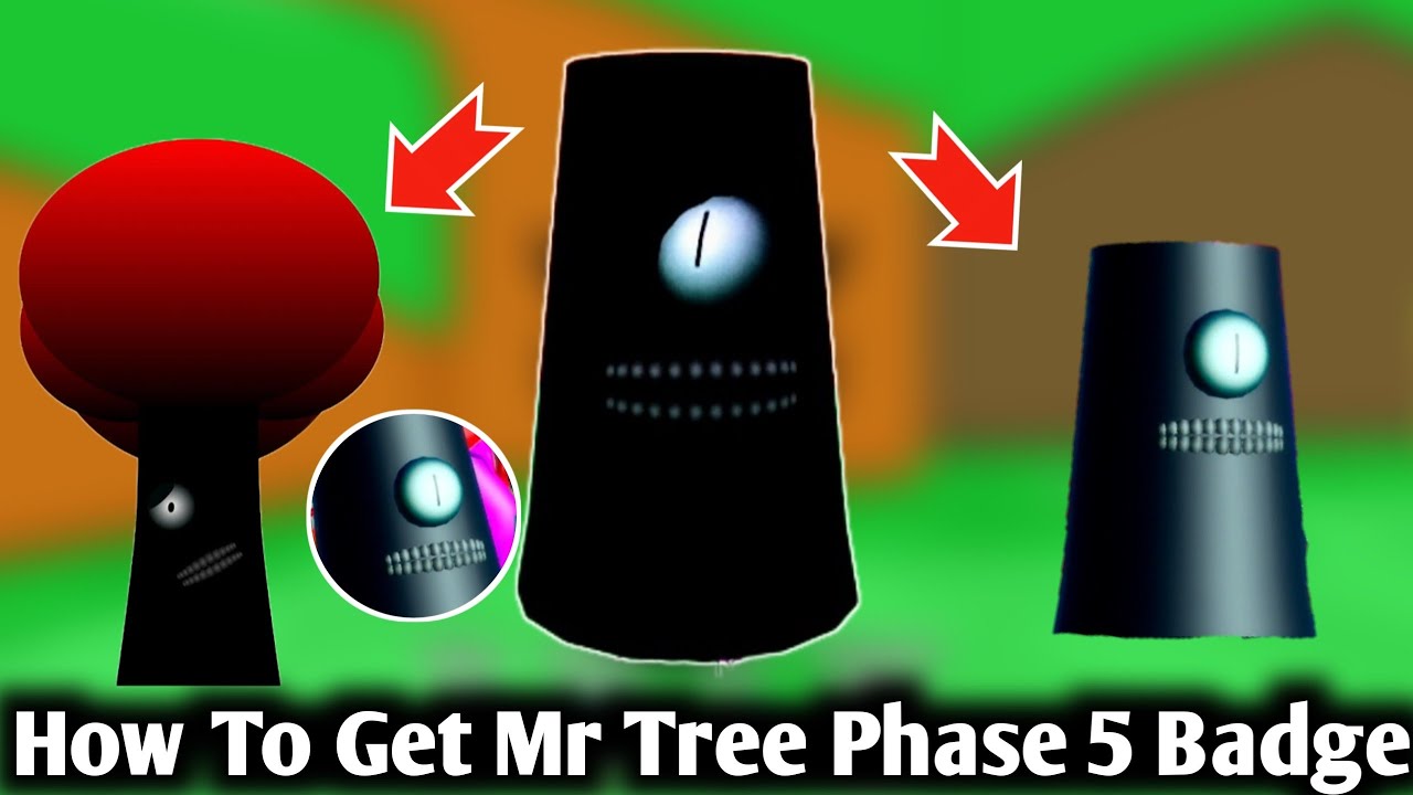 3D SPRUNKI SIM - How To Get Mr Tree Phase 5 Badge + Morph - 3D Sprunki Simulator RP | Update