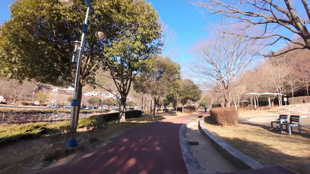 #드론비행, 경남 사천시 용두공원 겨울풍경, #아바타2 영상