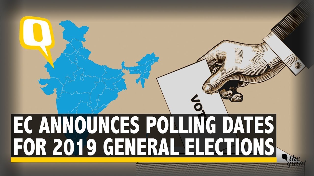 Lok Sabha Elections 2019 : CEC Sunil Arora Announces Polling Dates