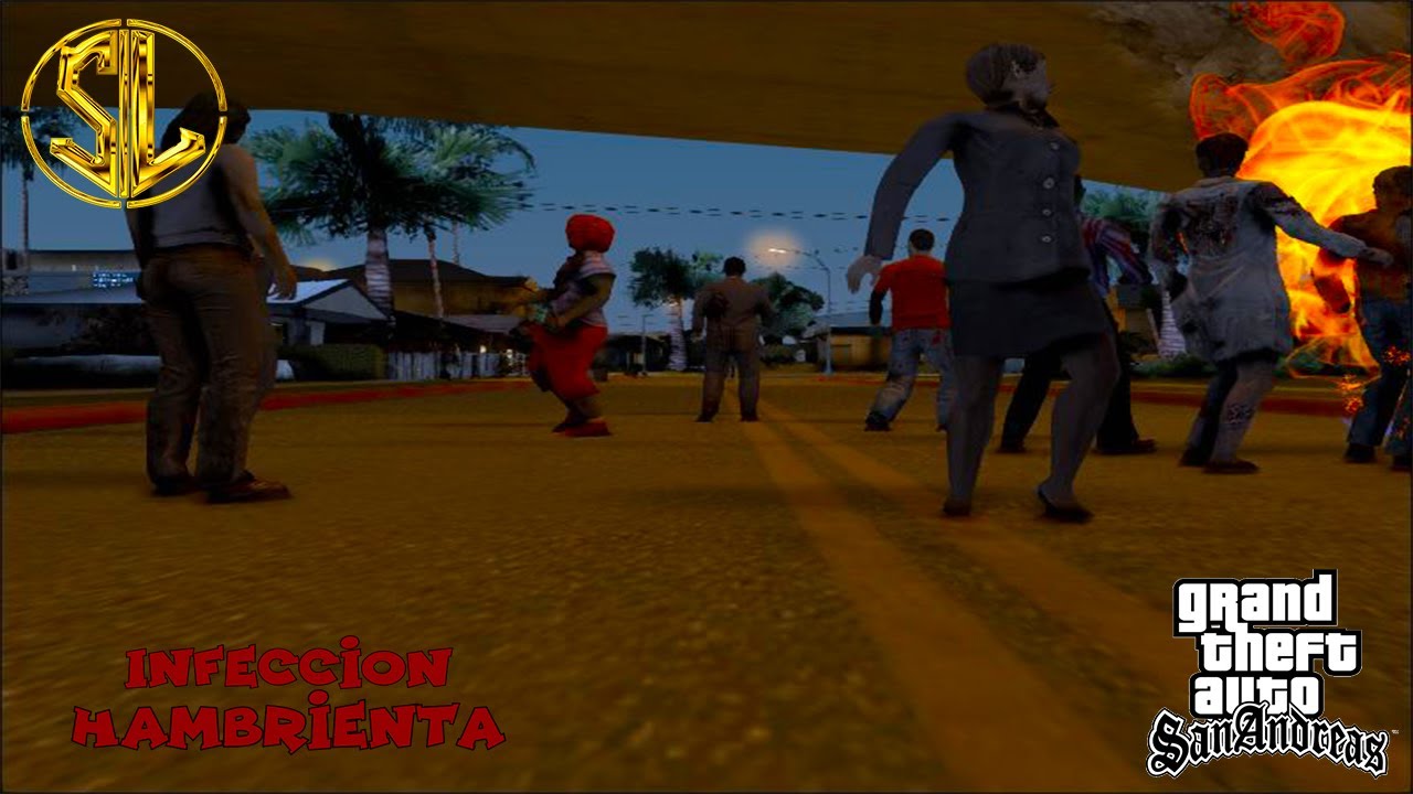 GTA SA Infección Hambrienta - Capitulo 1: La Invasión - Simply Loquendo V